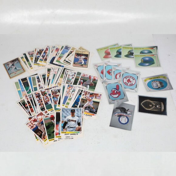 Panini Baseball Sticker Cards 1990 MLB Retro Lot 100+ Vintage Made in Italy - Picture 2 of 13